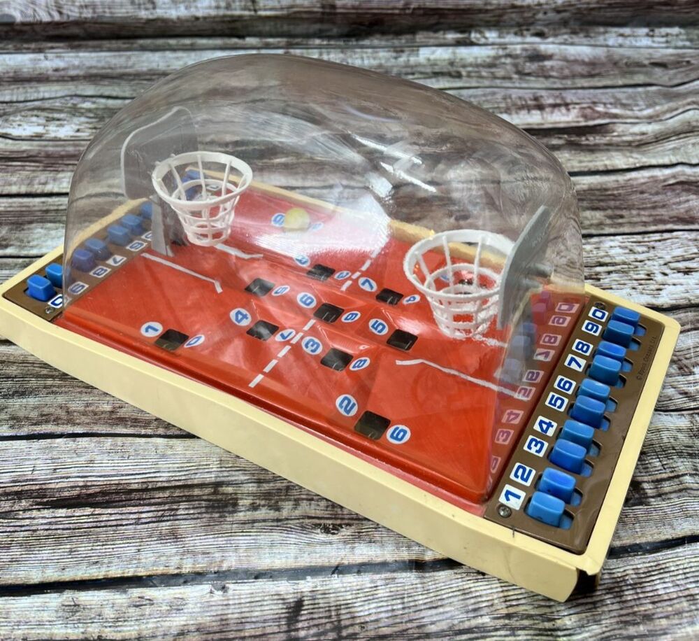 Flipper Dome-Top Basketball Game, Vintage Hong Kong Toy 011322WT4